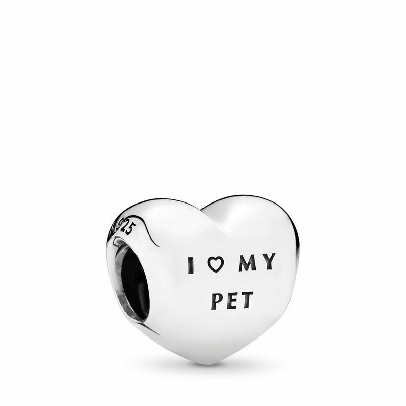 Pandora Australia I Love My Pet Charm - Sterling Silver | RWZNGP137